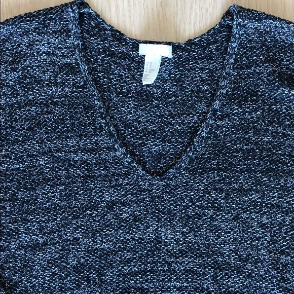 H&M Conscious V Neck Marled Sweater - Picture 3 of 11